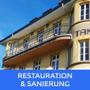 Restauration und Sanierung von Treppen und Geländern - Denkmalschutz